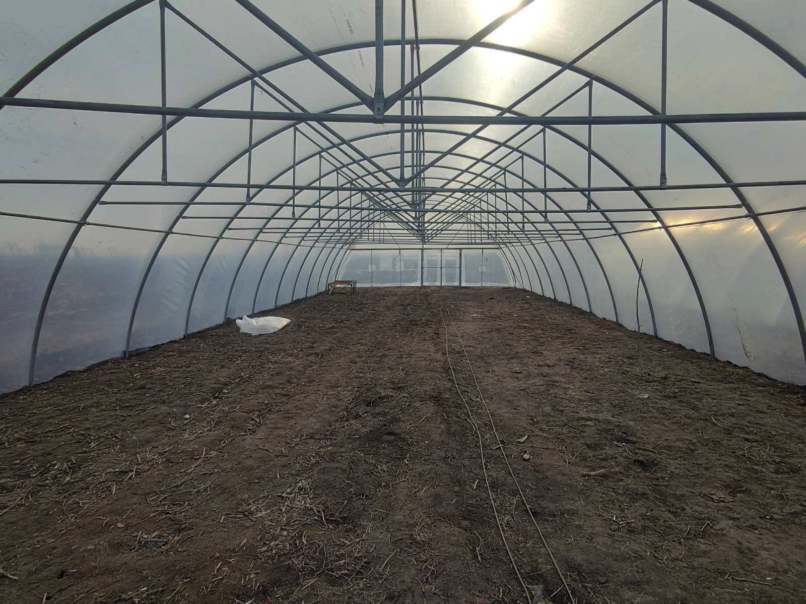 Теплиця 10×50 Оцинкована