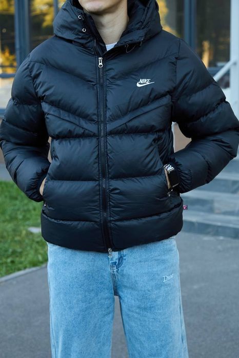 Зимній пуховик Nike Storm-Fit Windrunner Primaloft| Зимній пухан Найк