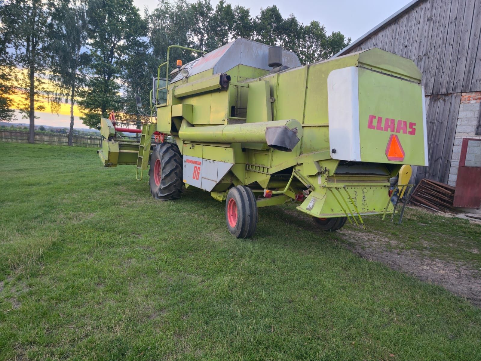 Kombajn zbożowy Claas dominator 86 Mercedes prywatny