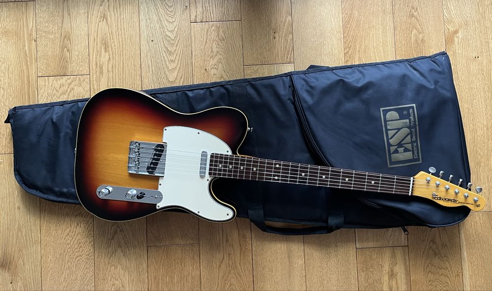 ESP Edwards E-TE-100CTM/LT Telecaster – Sunburst – Made in Japan