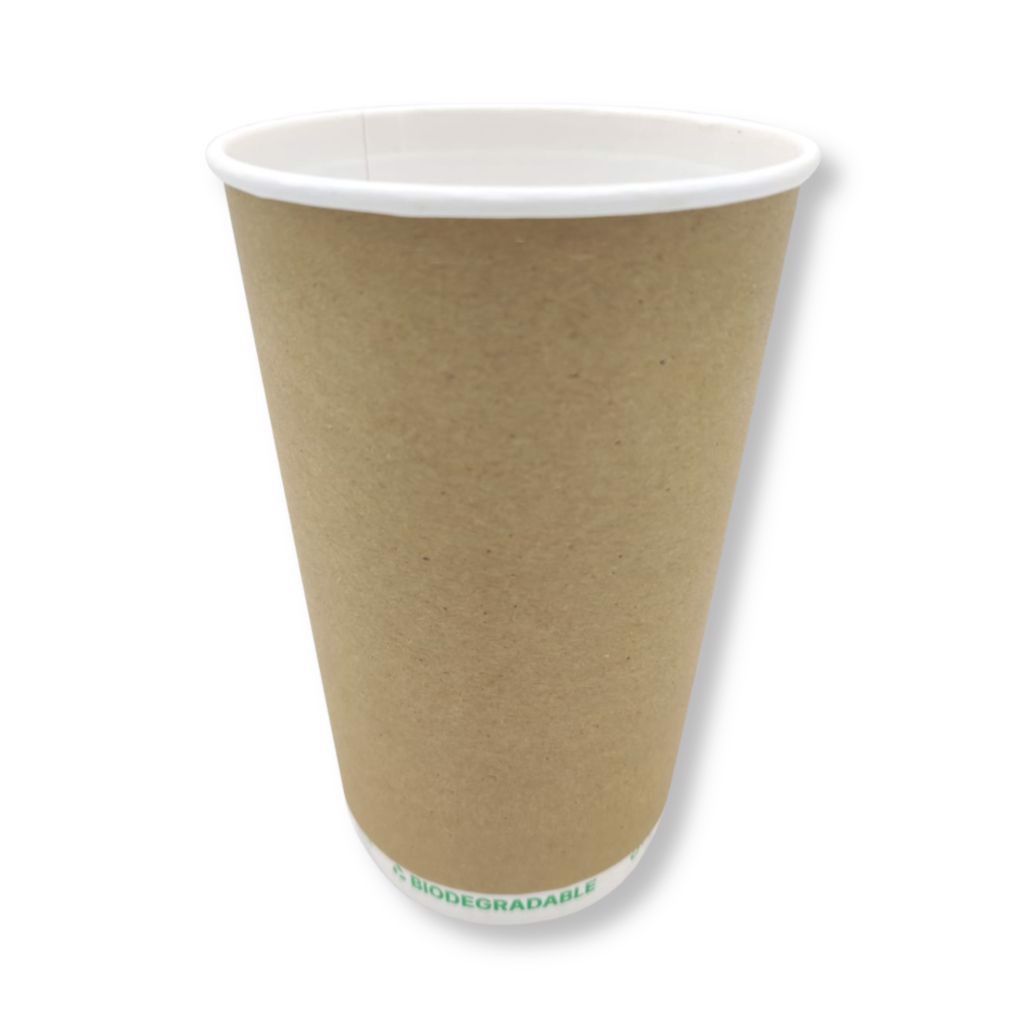 Kubek papierowy PLASTIC FREE 400ml 25szt