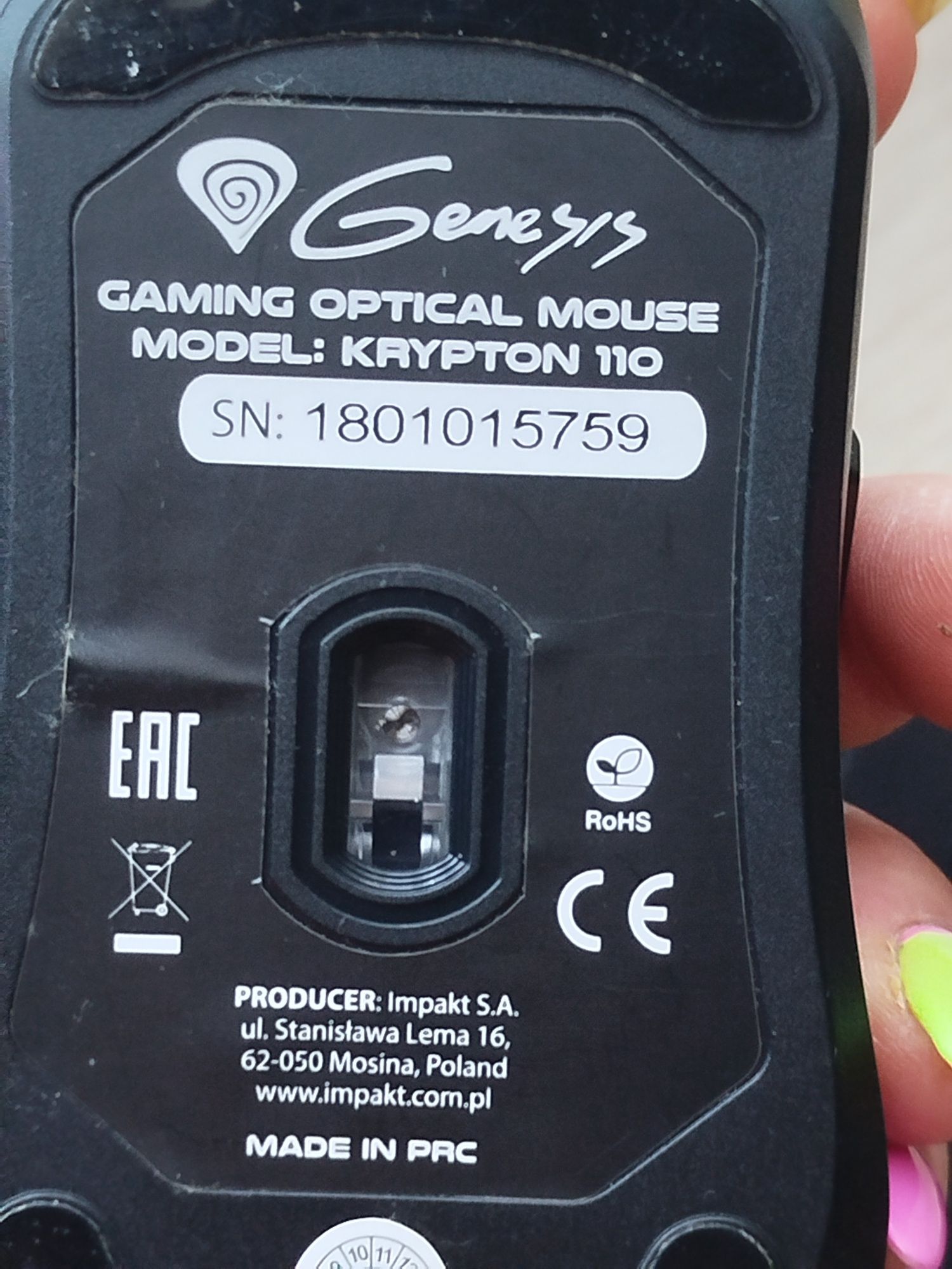 Genesis Modecom klawiatura+myszka
