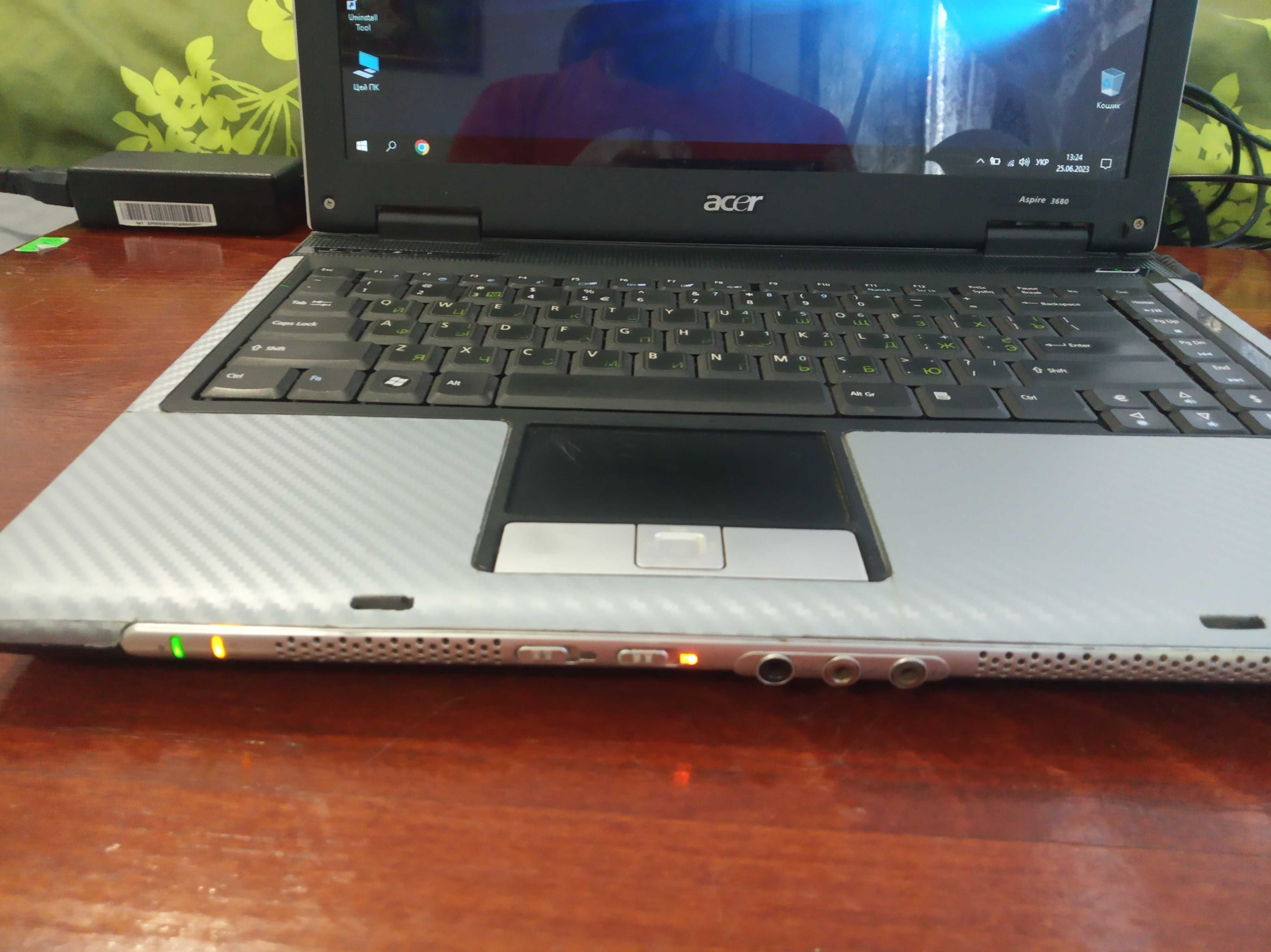 Продам ноутбук Acer aspire 3680, Intel Core 2 Duo T7200 2.00GHz