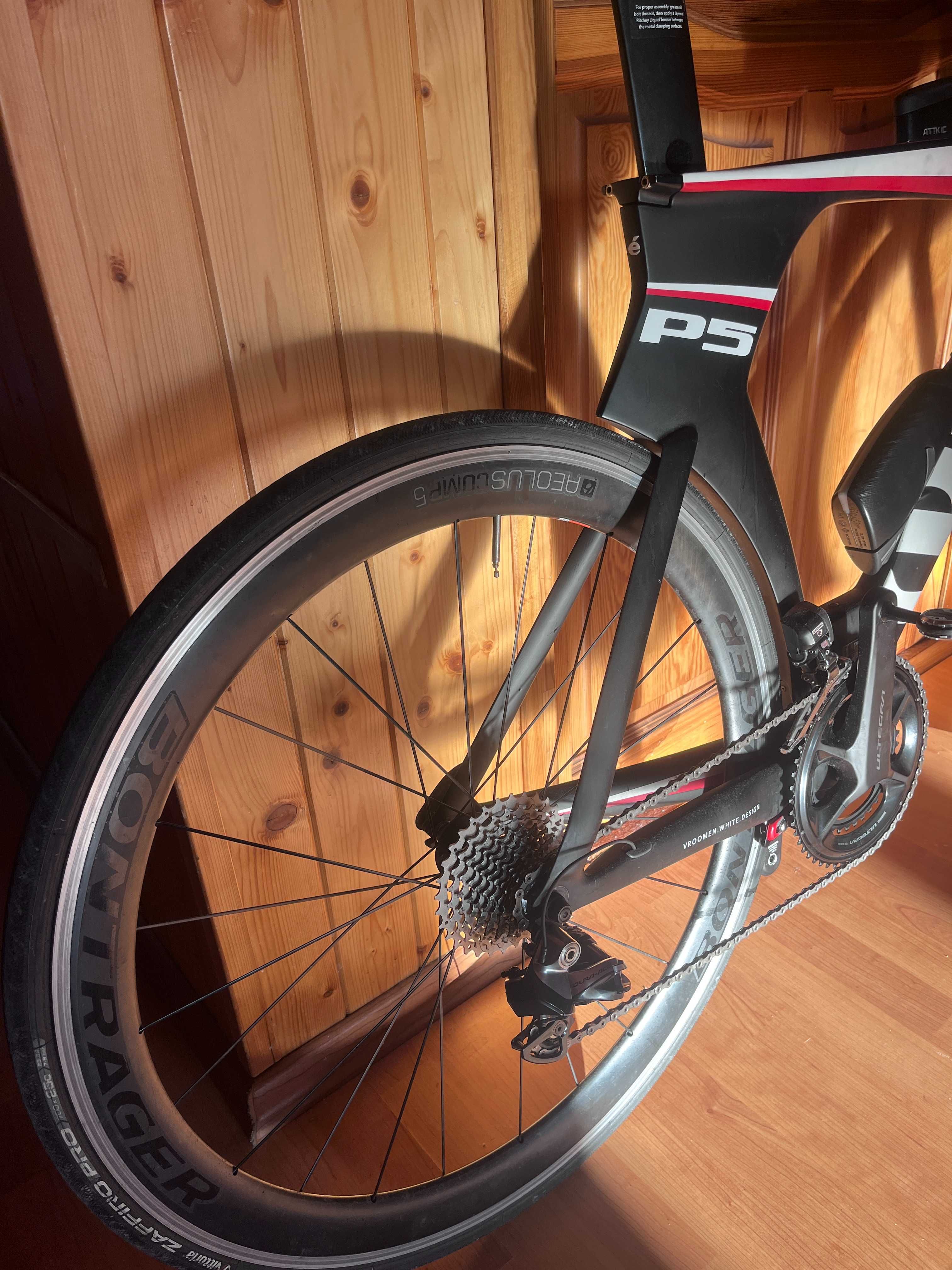 Rower Triathlonowy - Cervelo P5 - Dura Ace Di2 - rozmiar 56