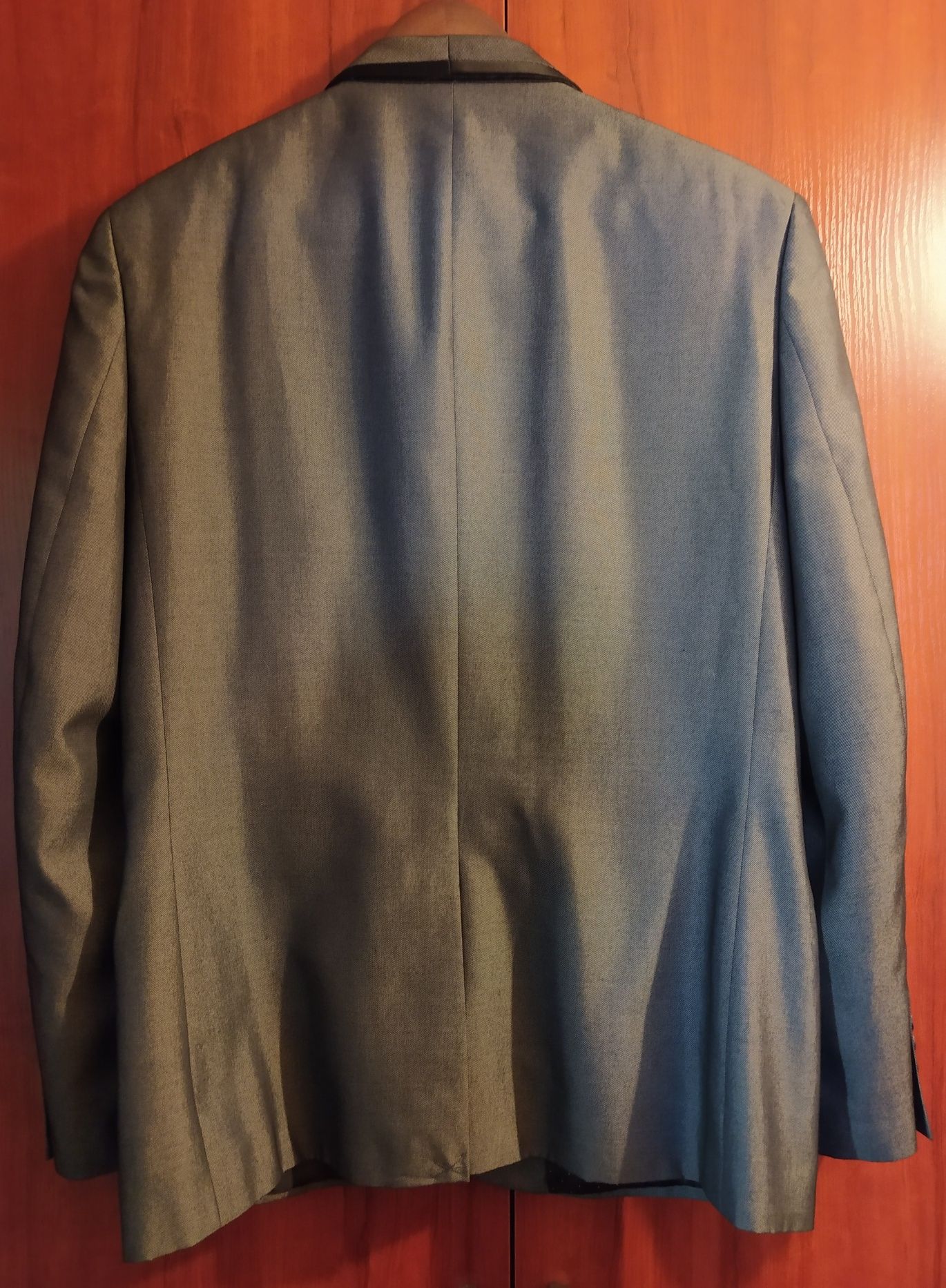 czarno - srebrna marynarka męska / tuxedo B&W Primark rozmiar L / 42in
