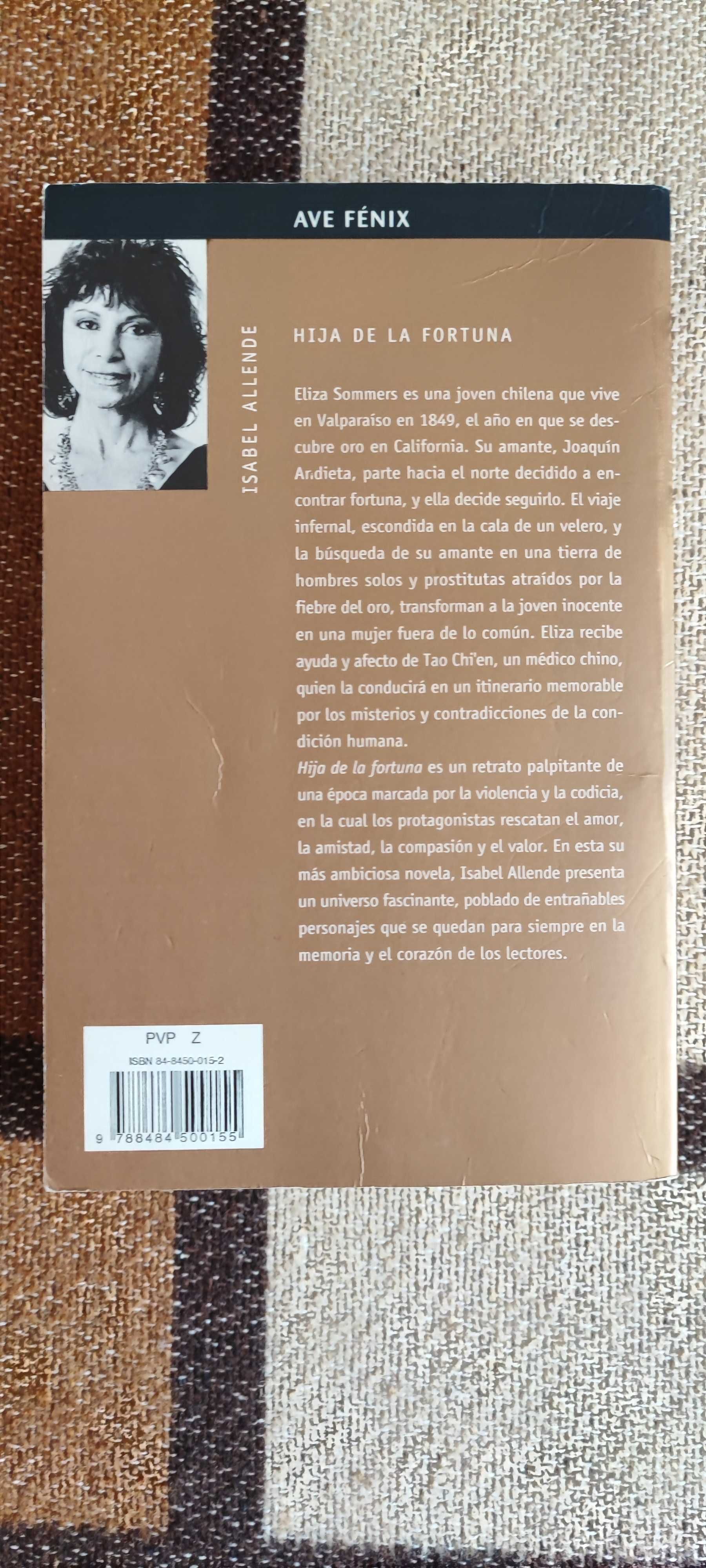 Isabel Allende - Hija de la fortuna - KSIĄŻKA PO HISZPAŃSKU!!!