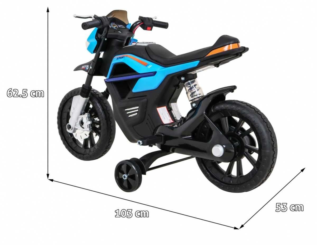Motor Motorek na akumulator Night Rider dla dzieci