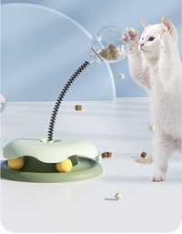 B Brinquedos interativos do gato com almofada antiderrapante