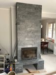 Kamień DEKORACYJNY Elewacyjny ŁUPEK Naturalny SILVER GREY ozdobny