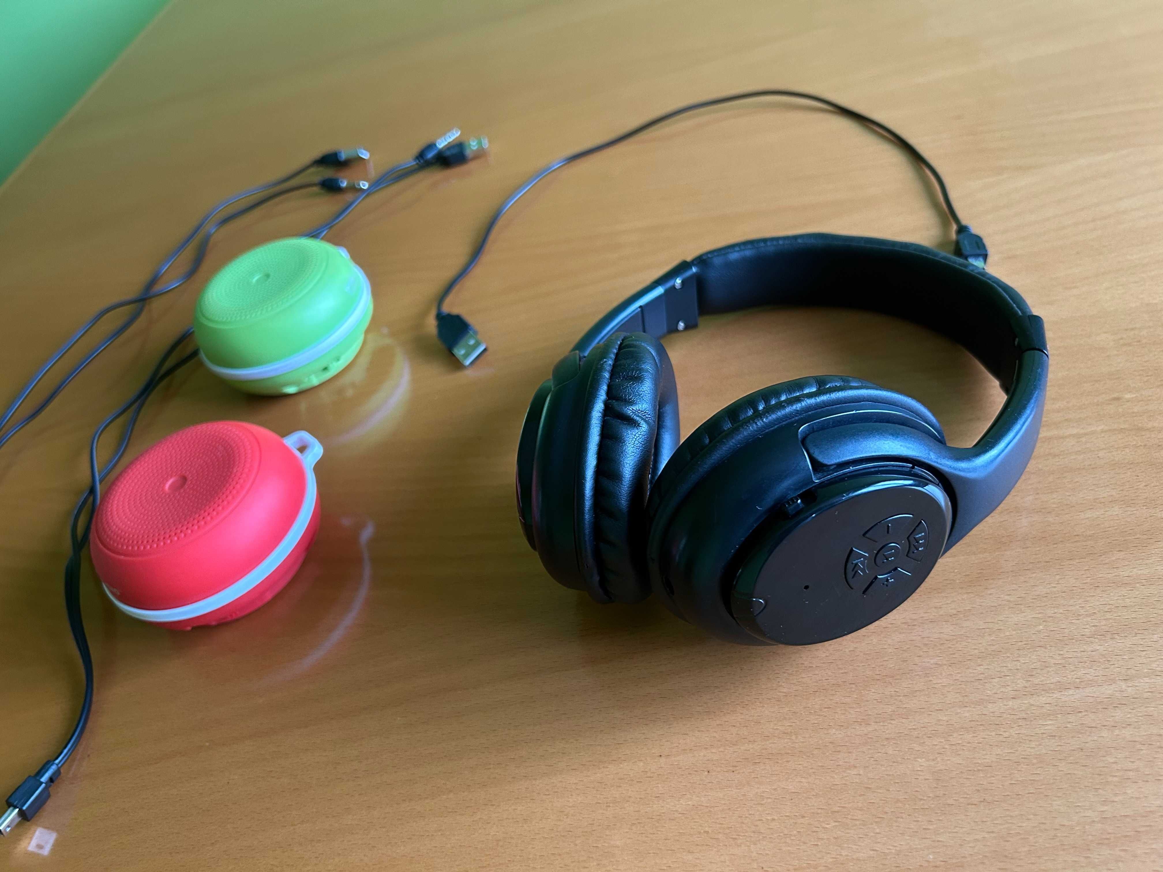Słuchawki bezprzewodowe Esperanza + głośniki bluetooth