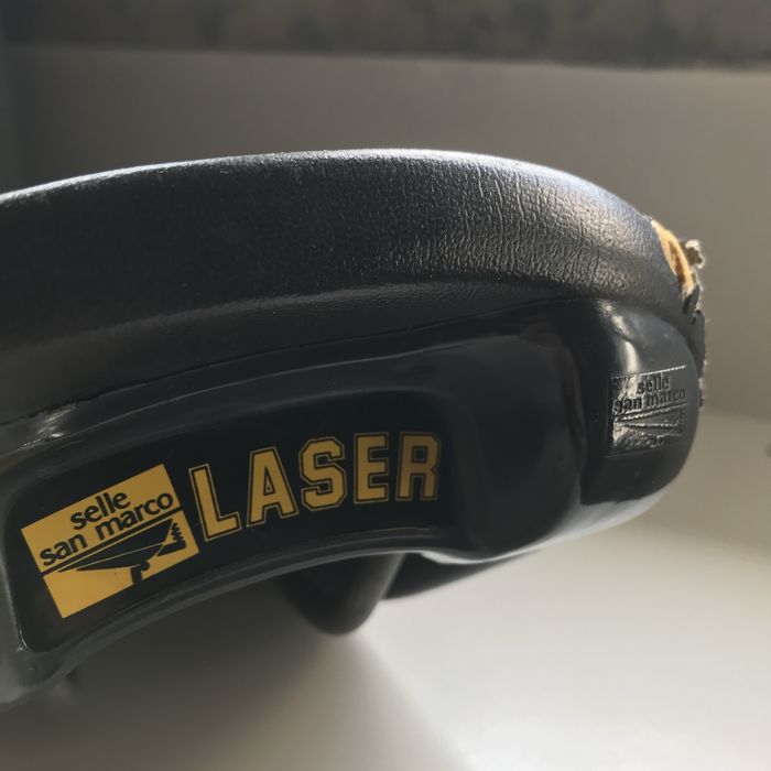 Selim bicicleta antigo vintage selle san marco laser