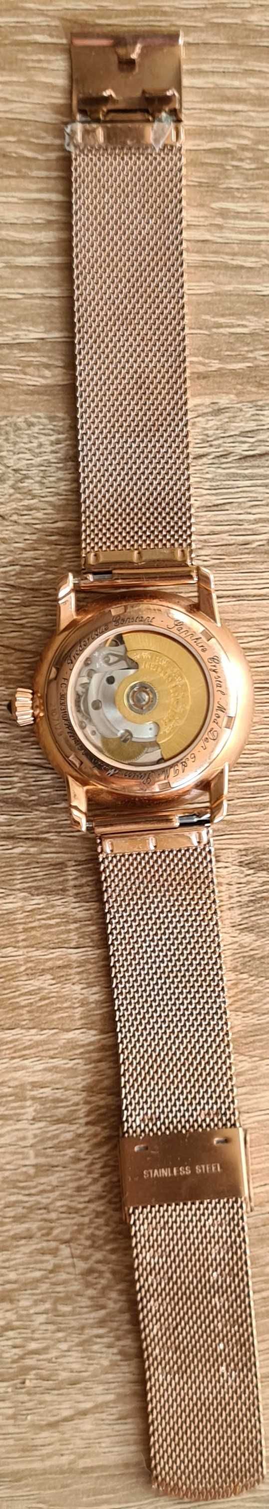 Szwajcarski luksusowy zegarek Frederique Constant Damski automatyczny