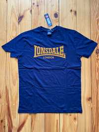 Футболка Lonsdale L-XL Темно-синя