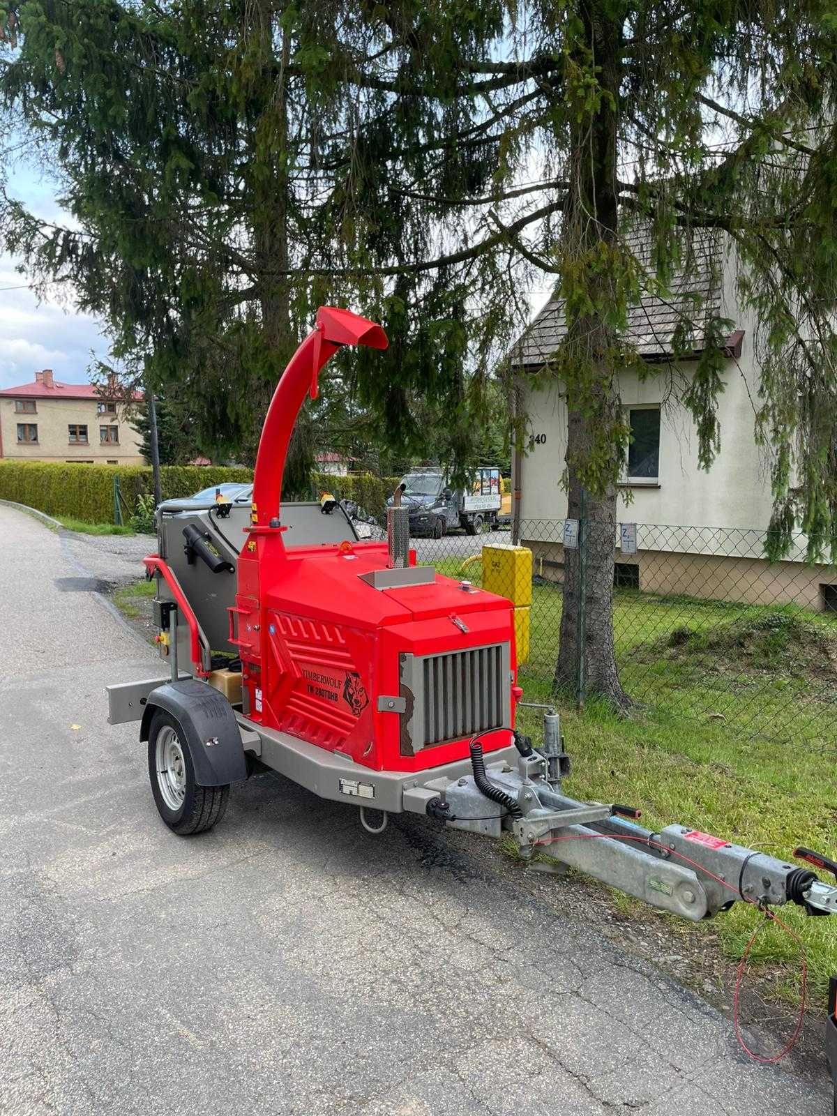 Rębak Rozdrabniacz Timberwolf TW280 45 koni diesel ZAREJESTROWANY 2018