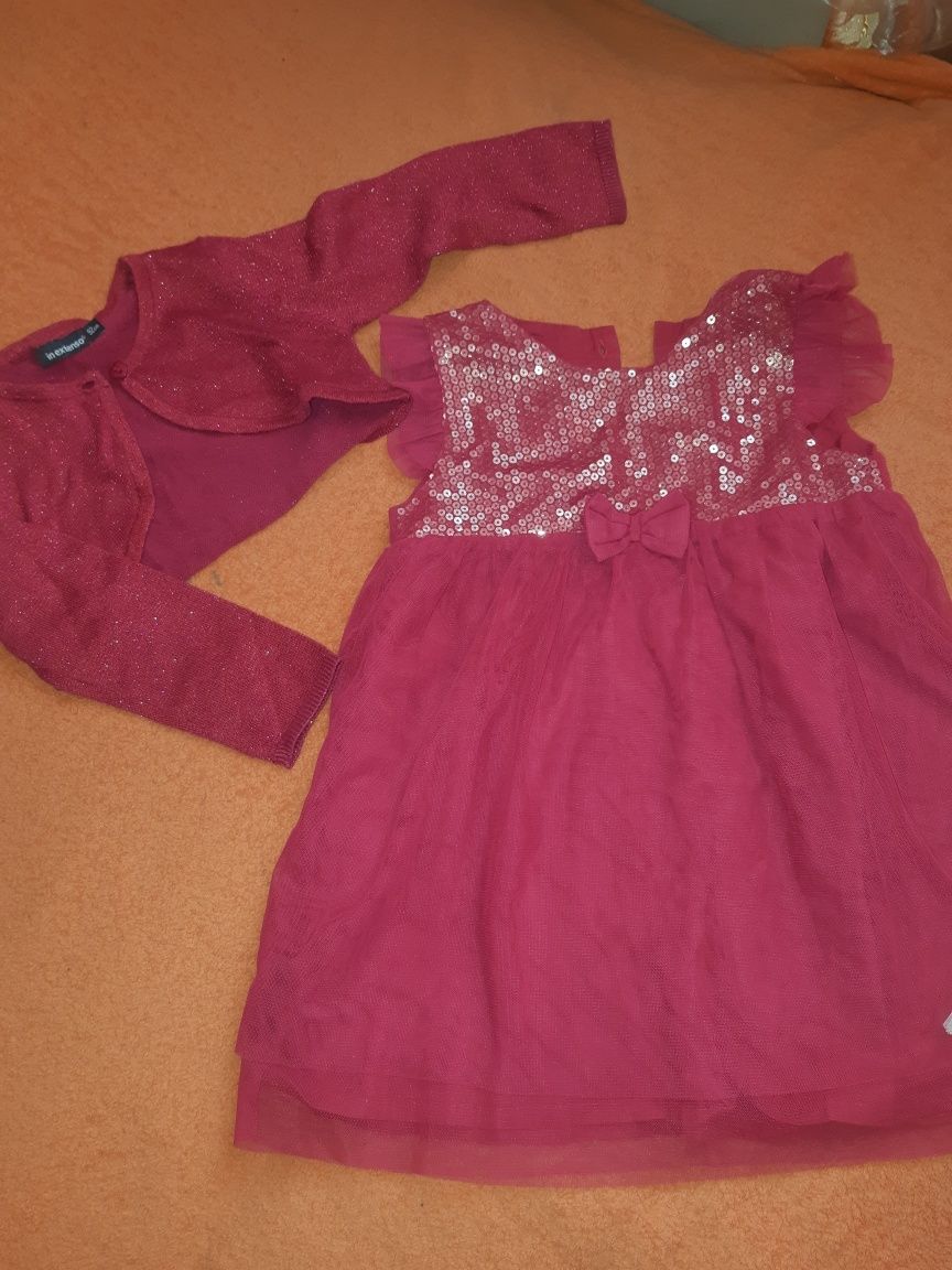 Святкова сукня Нарядное платье болеро 86-92 см Pepco