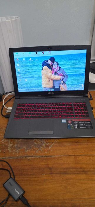 MSI GV62-7RD Win 11 Intel Core i7 2x HDD 2M-512GB+SATA 1TB Ram-24GB