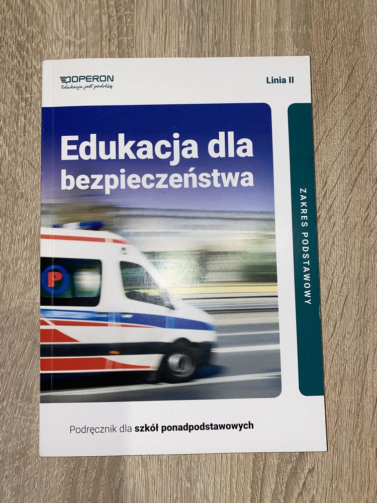 Podręcznik "Edukacja dla bezpieczeństwa" dla liceum i technikum