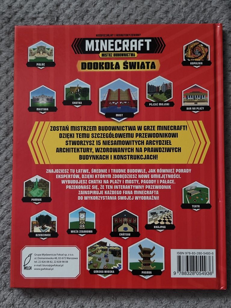 Książka Minecraft Dookoła Świata