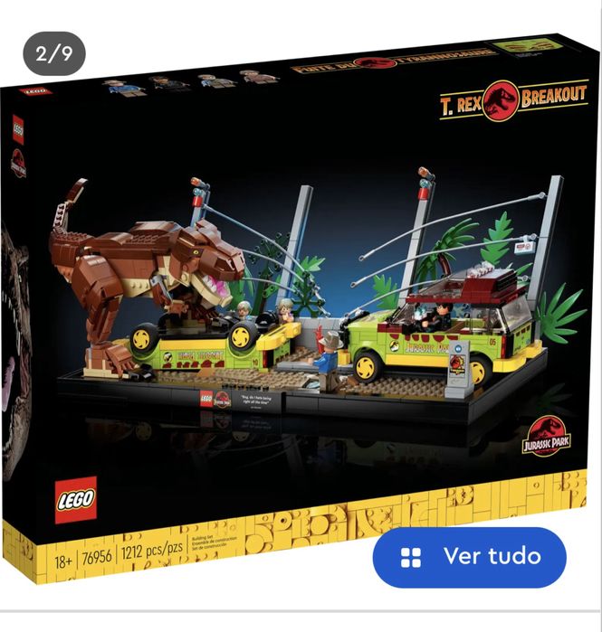 LEGO T. Rex Breakout 76956