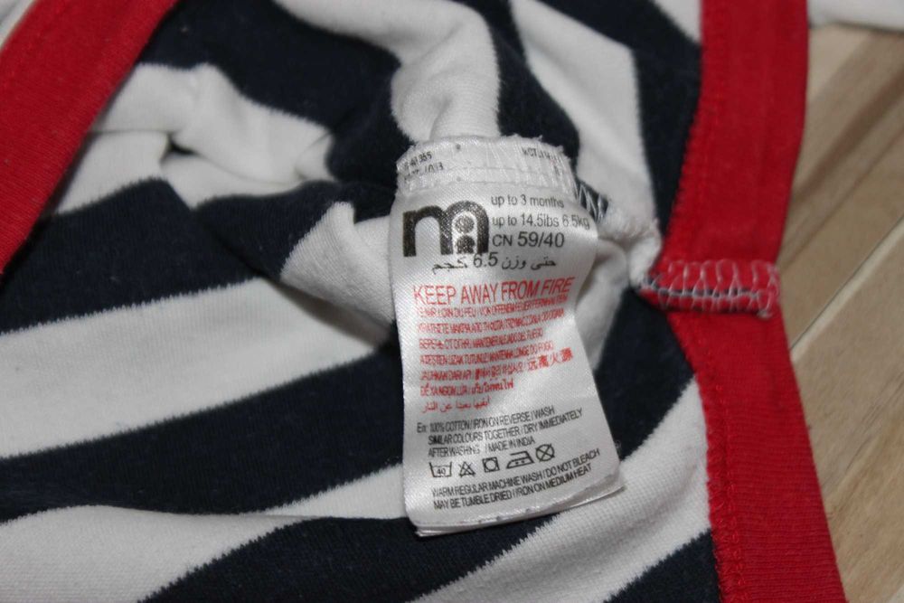 3 body długi rękaw r 62, komplet