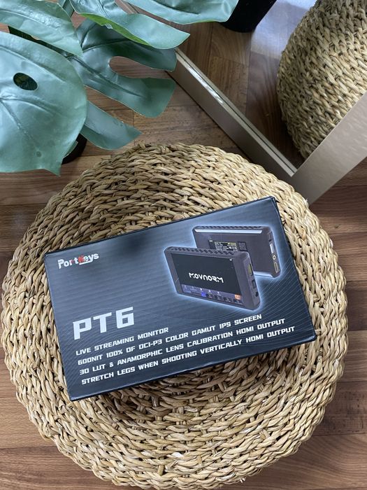Накамерний монітор Portkeys PT6 4K + 3D LUT