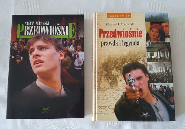 2 książki: "PRZEDWIOŚNIE" S. Żeromski, "Prawda i Legenda" Adamczyk