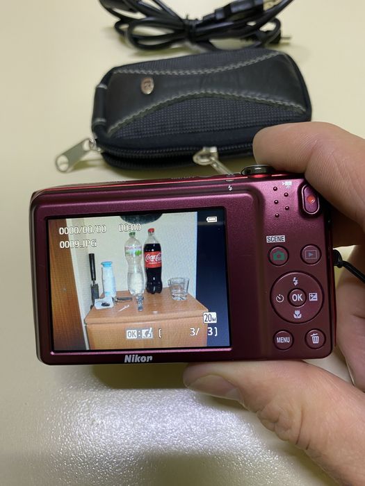 Фотоаппарат Nikon Coolpix S3500 20Мп
