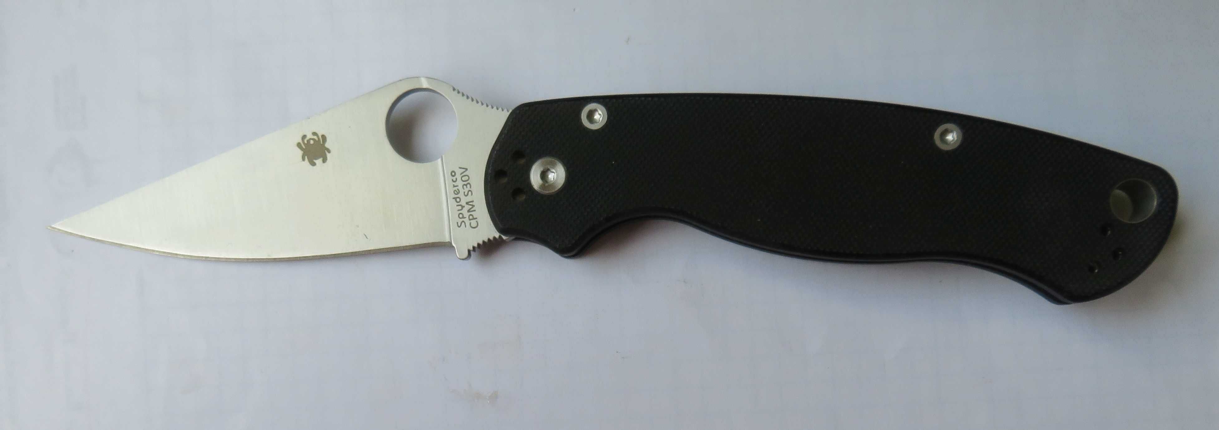 nóż folder spyderco Paramilitary 2 czarny