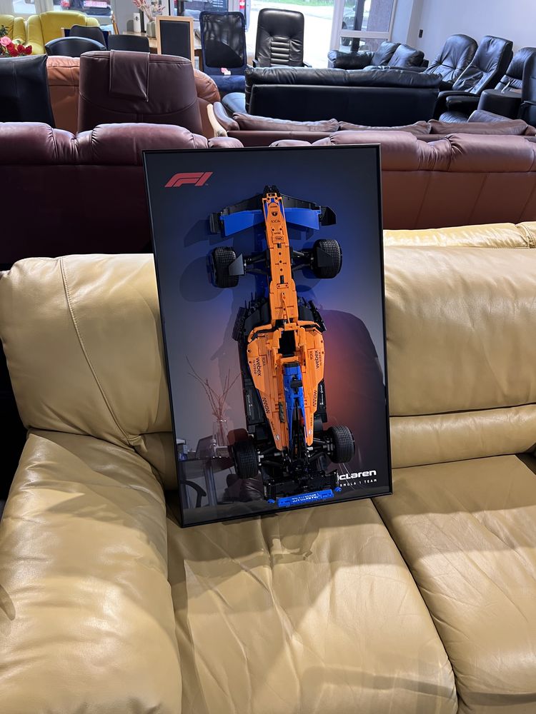 Тримач на стіну для лего LEGO Technic McLaren Formula 1 F1 - 42141