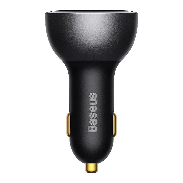 Ładowarka samochodowa Baseus Digital Display USB-A / USB-C PD 140W - c