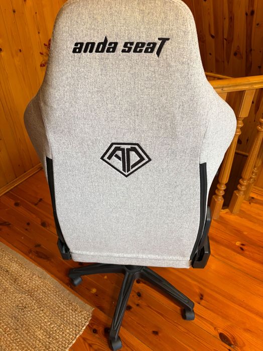 Геймерське крісло Anda Seat Phantom 3 Size L Gray Linen Fabric