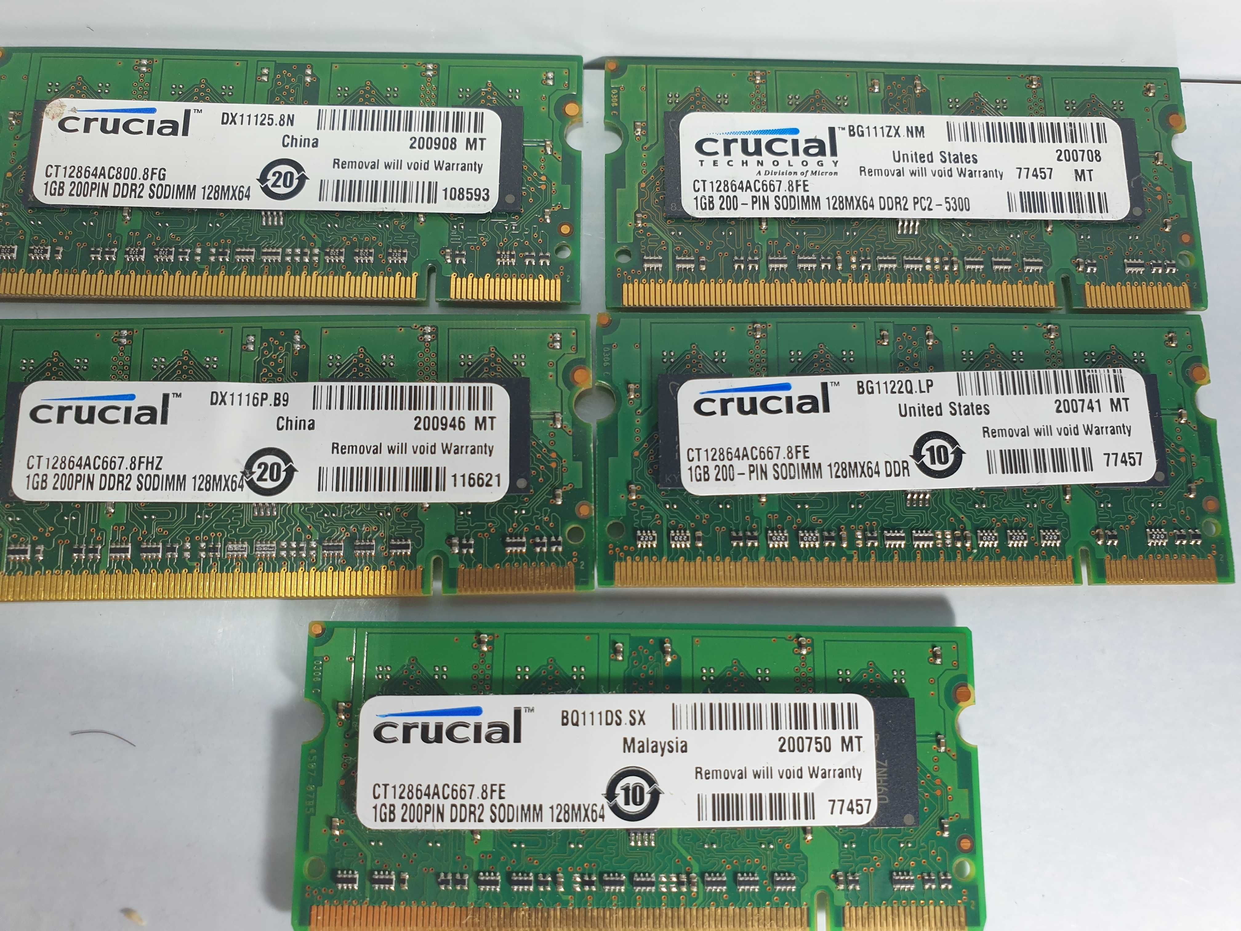 1gb 2rx16 pc2-5300s-555 667H