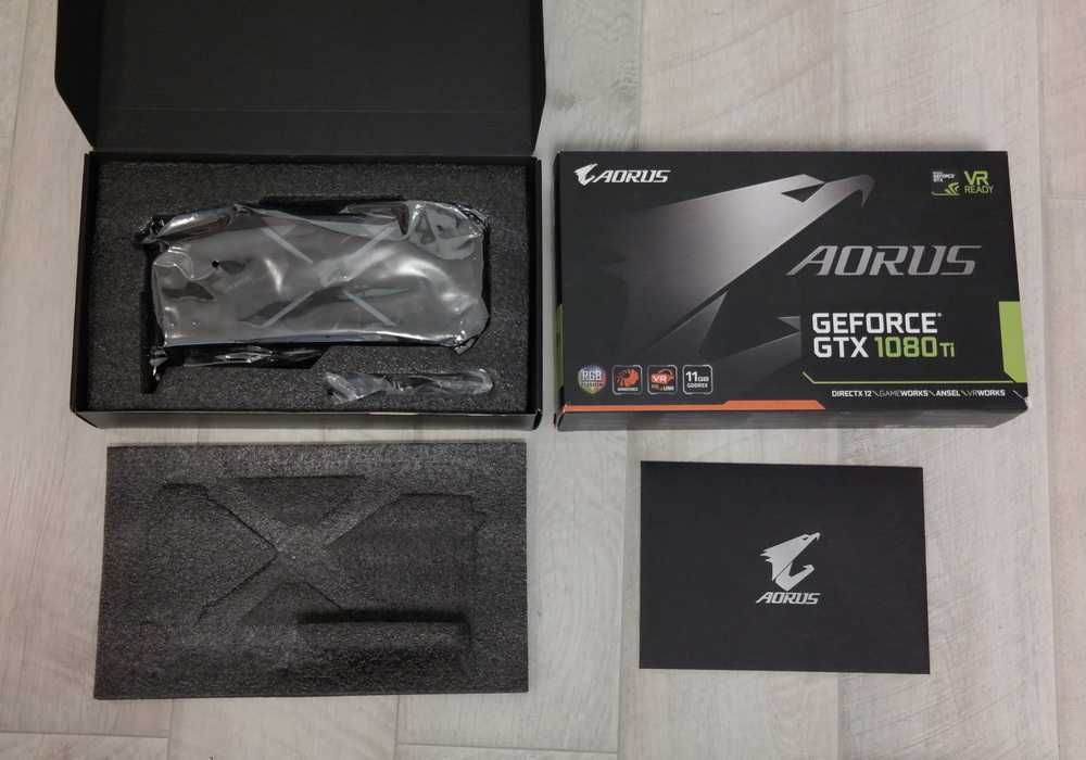 Игровая Видеокарта GIGABYTE GeForce GTX 1080 Ti AORUS 11G