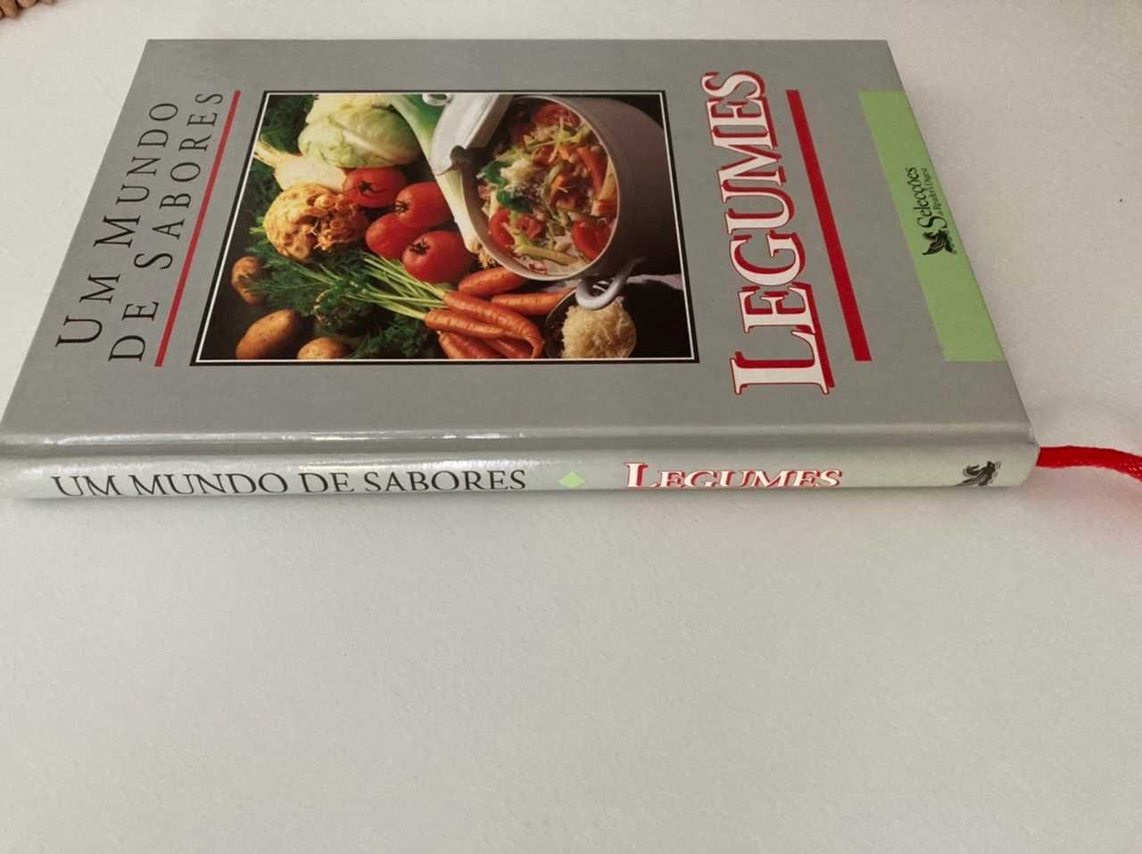 Livro "Um Mundo de Sabores — Legumes" (portes grátis)