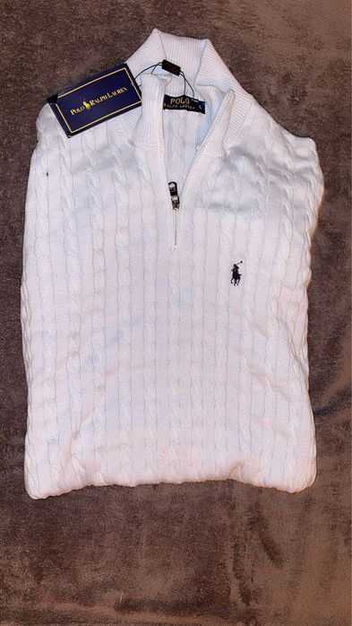 Ralph Lauren sweter męski half zip