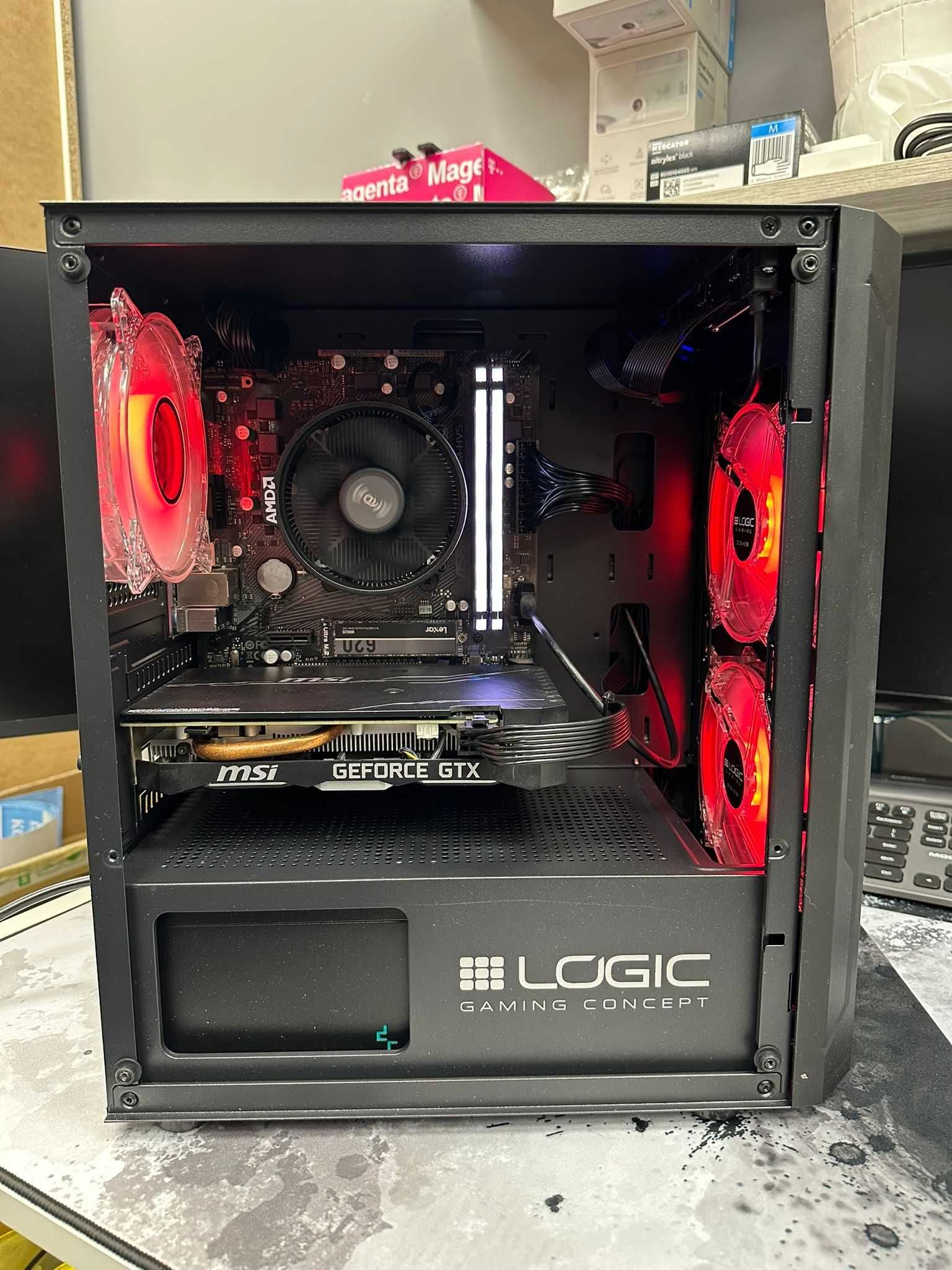 Komputer do gier AMD Ryzen 5 3600 / 1660 SUPER / 16GB DDR4 / 512GB SSD