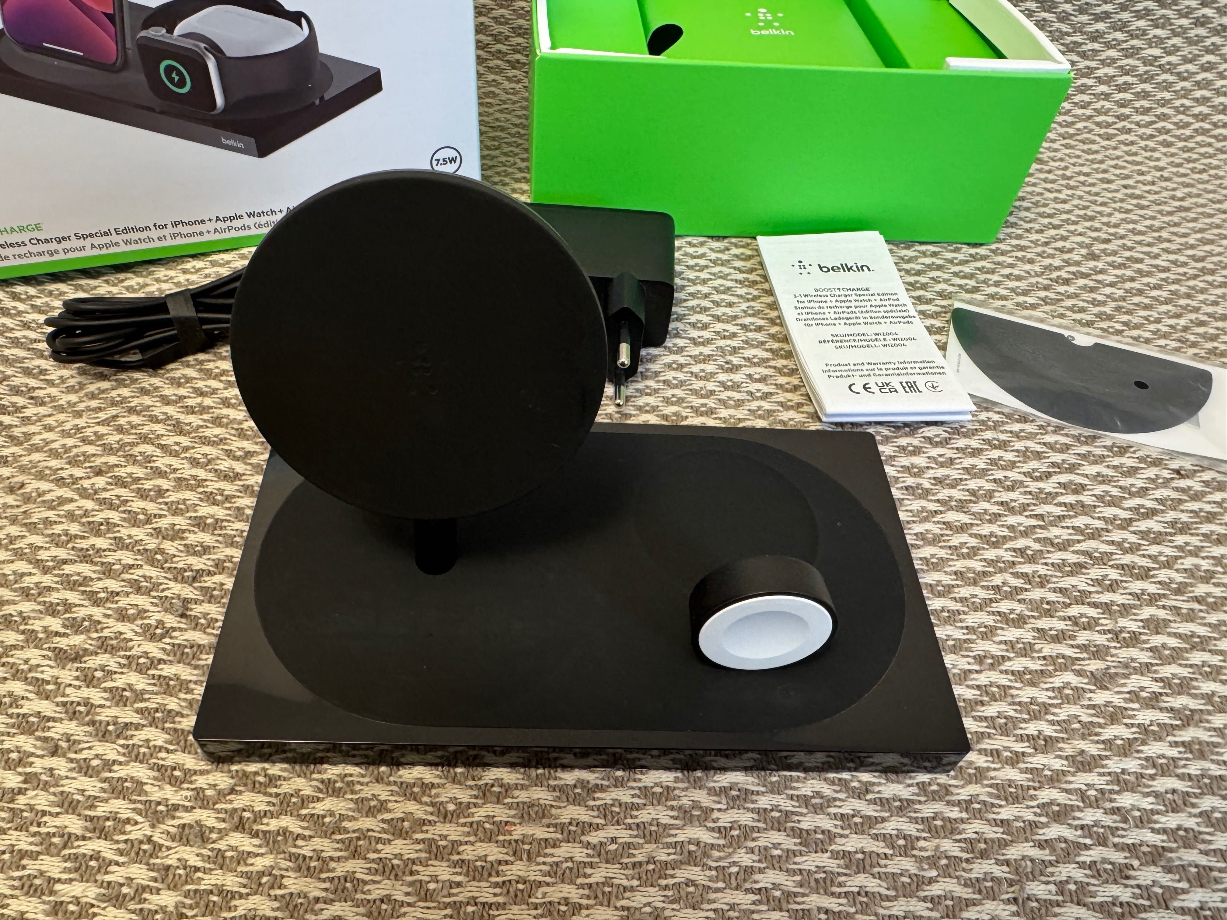 Belkin - ładowarka indukcyjna 3 w 1