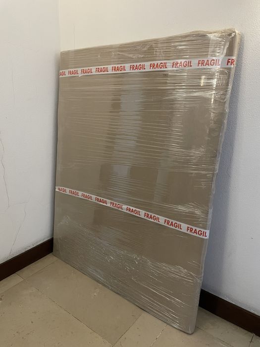 Espelho grandes dimensões 157x122 cm (com estrutura em madeira)