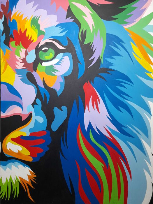 Quadros Telas Pinturas Únicas – Feito à Mão por Artista