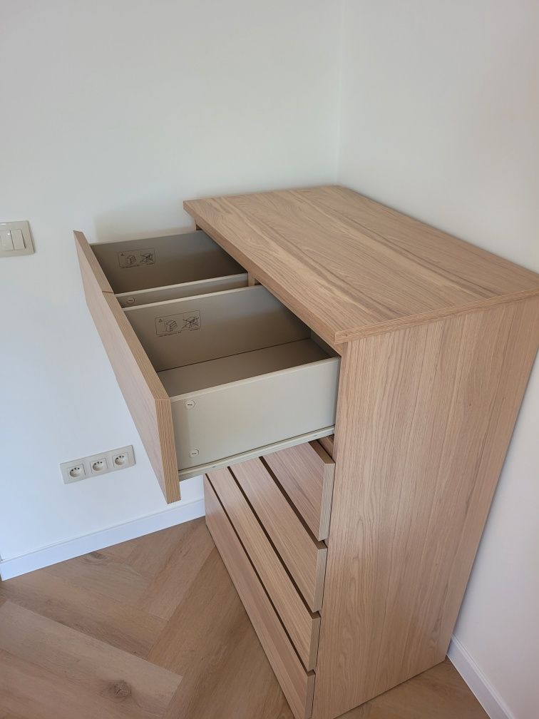 Komoda MALM IKEA 123/80/48