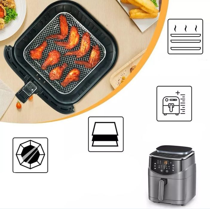 Stojak do Frytkownicy Powietrznej Ninja Speedi 5,7 l, Cosori 5,5 l i I