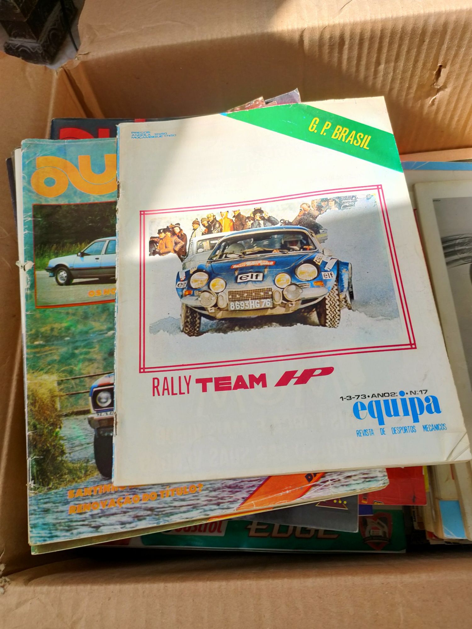 Várias revistas de automobilismo anos 60/70/89/00