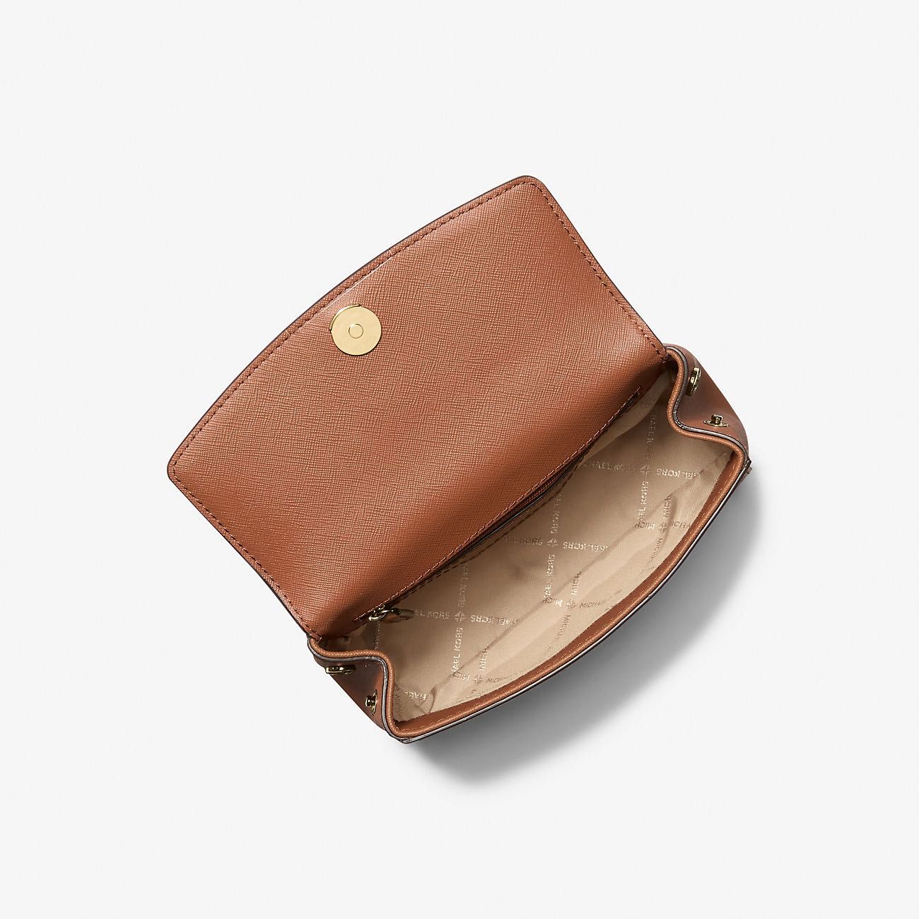[ORYGINAŁ] Brązowa, nowa torebka Michael Kors ze skóry saffiano