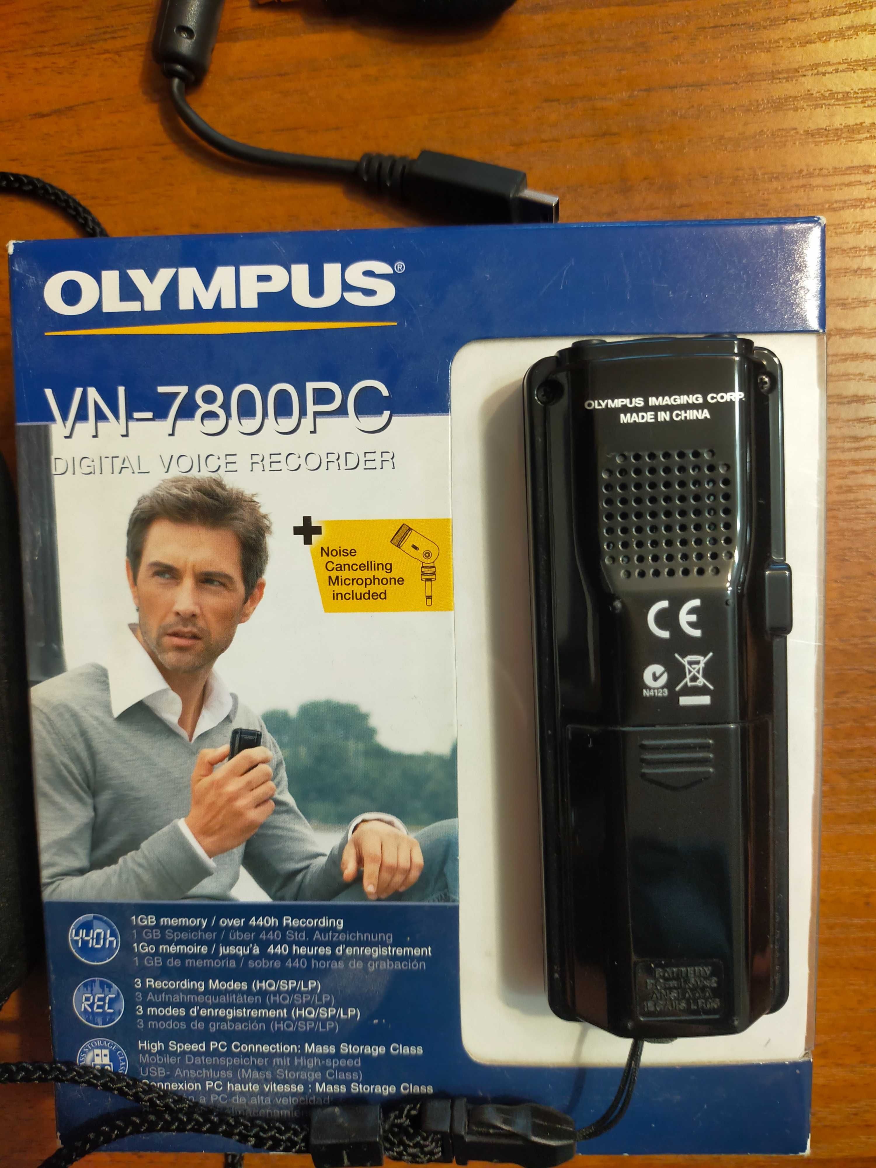 Диктофон Olympus VN-7800PC потребує заміни акумулятора