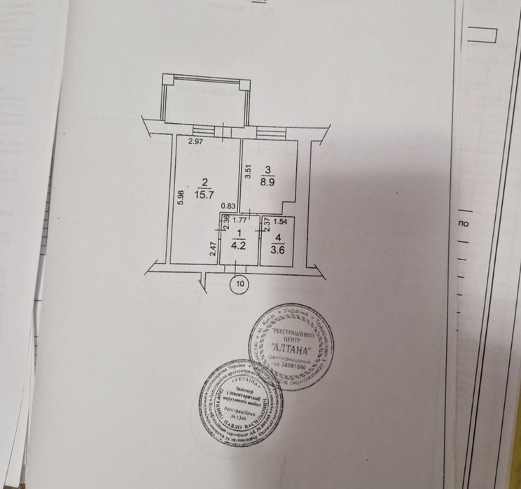 Продам 1К квартиру в новому будинку м-н Обухівський ключ