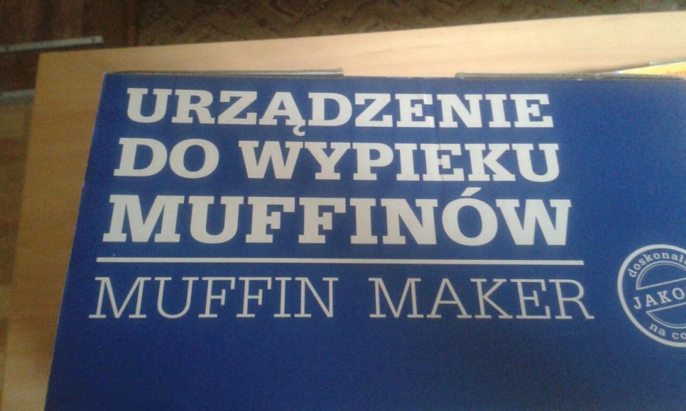 Urządzenie do pieczenia muffinek mufinki ciasteczka