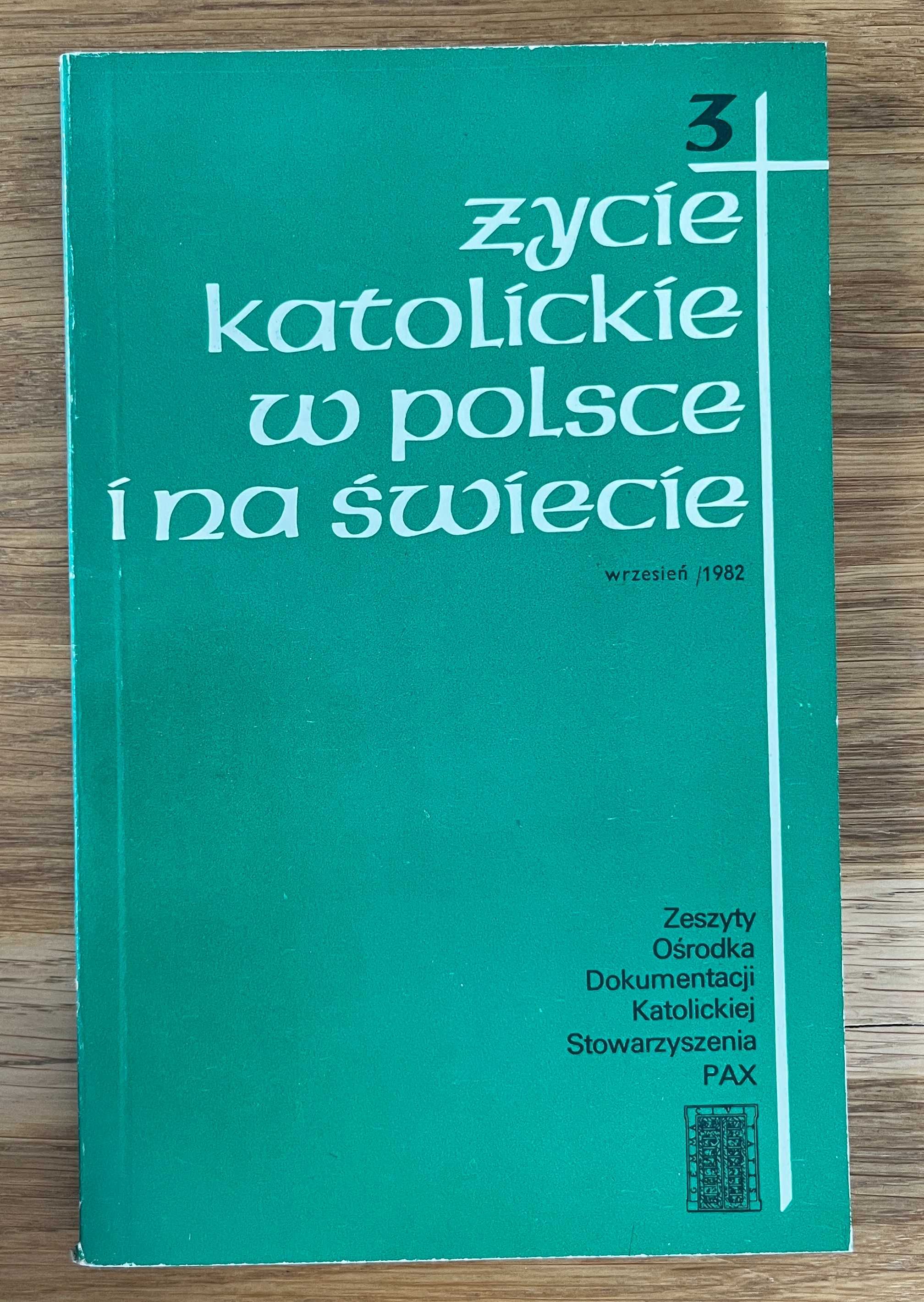 ŻYCIE KATOLICKIE w Polsce i na świecie katolicyzm religia 1982 6 tomów