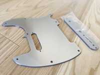 Pickguard prateado de 8 furos para Fender Telecaster US/MEX - Acrílico