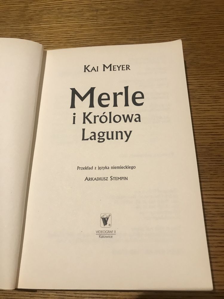 Merle i Królowa Laguny - Kai Meyer
