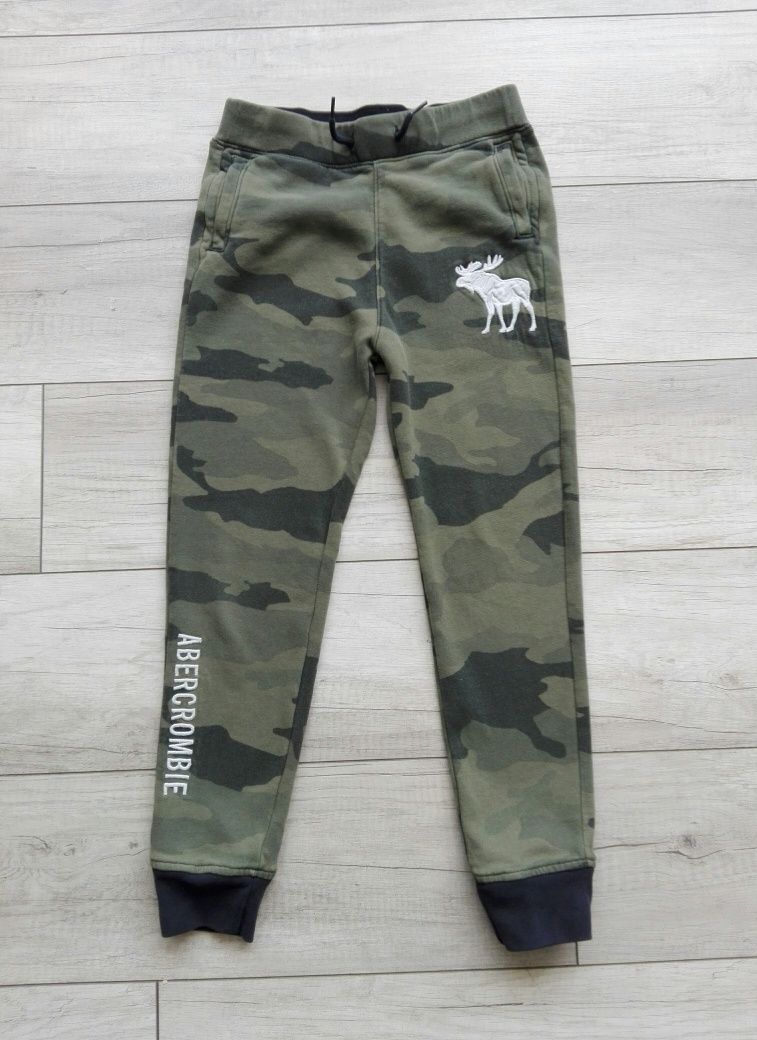Abercrombie spodnie dresowe dresy moro rozm 152